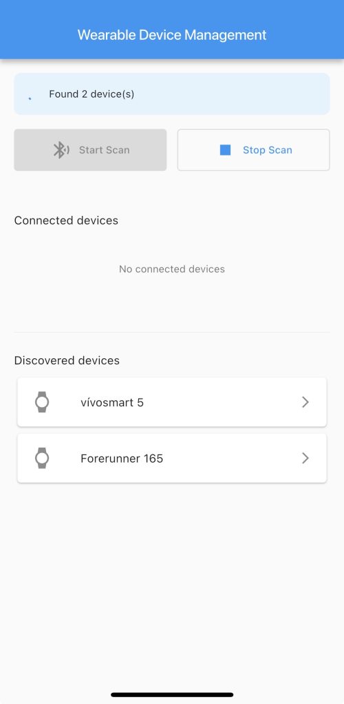 Connected watch confirmation